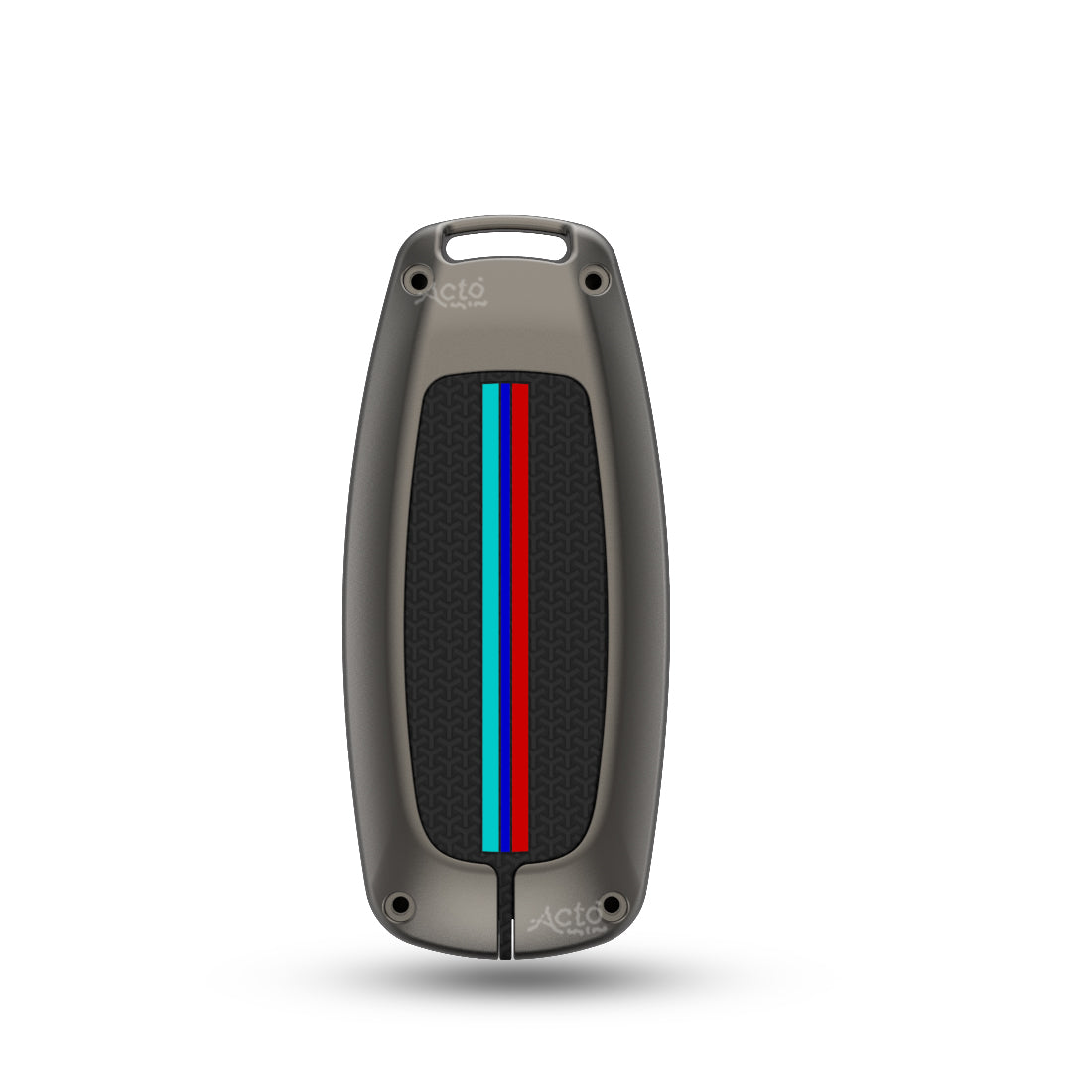 Acto Car Key Cover Metal Silicone Compatible with Maruti Suzuki