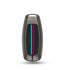 Acto Car Key Cover Metal Silicone Compatible with Maruti Suzuki