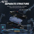 Acto Metal Sapphire Key Cover and Key chain Compatible with Suzuki Nippon Pack of 1 Set (Glow in the Night)