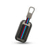 Acto Metal Sapphire Key Cover and Key chain Compatible with Suzuki New Baleno I New Swift I New Dzire I New Ertiga I XL6 Pack of 1 Set (Glow in the Night)