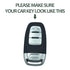 Acto TPU Gold Series Car Key Cover With Diamond Key Ring For Audi Q5