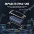 Acto Metal Sapphire Key Cover and Key chain Compatible with KIA Seltos 2020, Sonet 2020+ Pack of 1 Set (Glow in the Night)