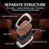ACTO Metal Leather Car key cover with key chain Compatible With TATA