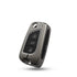Acto Car Key Cover Metal Silicone Compatible with Toyota