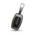 Acto Metal Sapphire Key Cover and Key Chain Compatible with Mahindra Xuv300 Pack of 1 Set (Glow in the Night)
