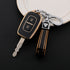 Acto TPU Gold Series Car Key Cover With TPU Gold Key Chain For Renault Redi-Go