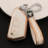 Acto TPU Gold Series Car Key Cover With TPU Gold Key Chain For Skoda Octavia