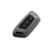 Acto Metal Sapphire Key Cover and Key chain Compatible with MG Windsor EV I Astor I Hector I Comet EV I Hector plus I Gloster I ZS EV I ZS Pack of 1 Set (Glow in the Night)