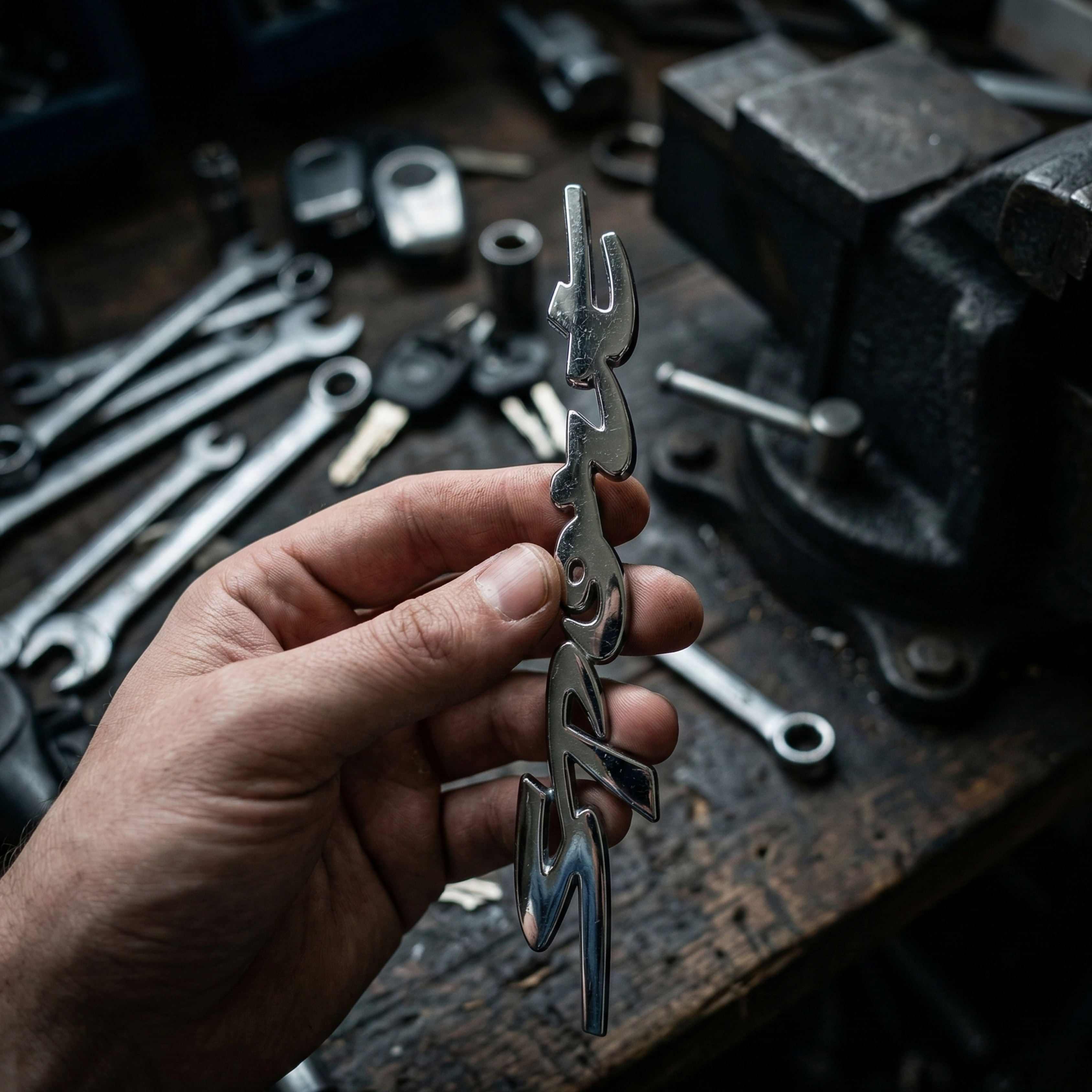 Carsonify 3D Metal Sport Car Badge Emblem Sticker | Premium Aluminum Alloy Chrome Sport Logo Decal | Self-Adhesive Metallic Badge for Car, Bike & SUV Exterior | Stylish Auto Styling Accessory