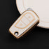 Acto TPU Gold Series Car Key Cover With TPU Gold Key Chain For Toyota Crysta