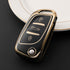 Acto TPU Gold Series Car Key Cover With TPU Gold Key Chain For Xhorse Duplicate Key