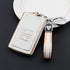 Acto TPU Gold Series Car Key Cover With TPU Gold Key Chain For Renault Kiger