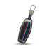Acto Metal Sapphire Key Cover and Key chain Compatible with Mahindra Xuv500 Pack of 1 Set (Glow in the Night)