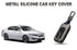 Acto Car Key Cover Metal Silicone Compatible with Honda Accord