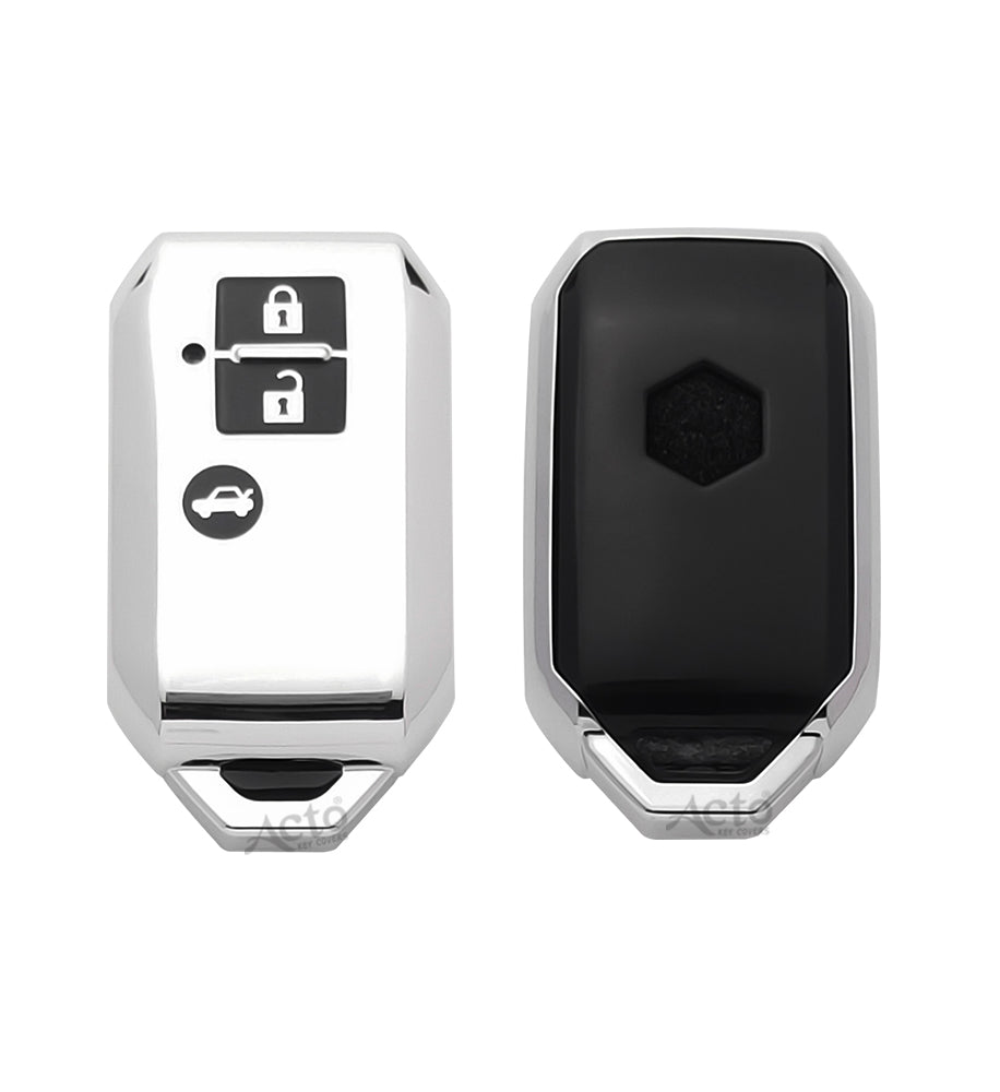 Acto Car Key Cover Chromium Series Compatible with Dzire New