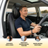 Acto Premium Car Neck Rest Comfy Cushion for Seat Headrest | Ergonomic Memory Foam Neck Support Pillow | Soft Quilted Comfort Design | Reduces Neck Pain for Long Drives | Universal Fit for All Cars