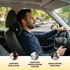 Acto Premium Car Neck Rest Cushion Magnum | Ergonomic Memory Foam Headrest Pillow | Soft Quilted Design | Neck & Cervical Support for Long Drives | Universal Fit for All Cars
