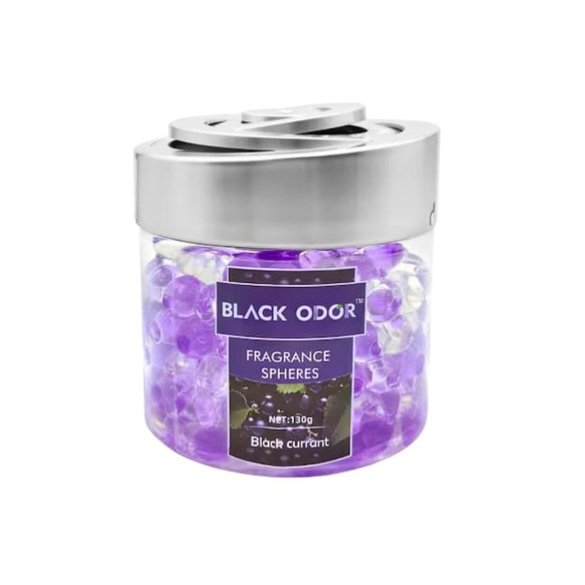 Black Odor Fashion Car Fragrance Boba Balls Soft Gel Perfume For Car/Home/Office (130Gm)