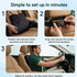 Acto Car Back Rest Proton Cushion for Driving | Memory Foam Lumbar Support Pillow | Orthopedic Back Support for Car Seat & Office Chair