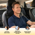Acto Premium Car Neck Rest Cushion Kaju | Ergonomic Memory Foam Headrest Pillow | Soft Quilted Design | Neck & Cervical Support for Long Drives | Universal Fit for All Cars