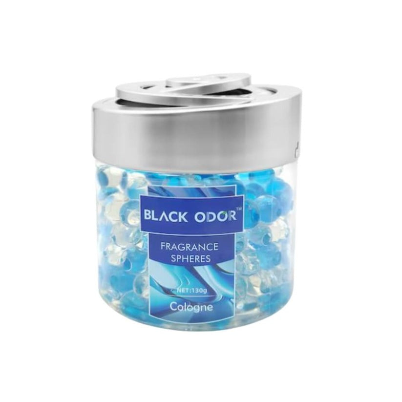 Black Odor Fashion Car Fragrance Boba Balls Soft Gel Perfume For Car/Home/Office (130Gm)