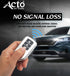 Acto Car Key Cover Chromium Series Compatible with Honda Accord, Civic, WR-V, BR-V, CR-V, City, Jazz 3 Button Smart Key | Premium Chrome Finish Hard Case | 360° Protection | Scratch Resistant | Keychain Included (Pack of 1)