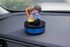 Acto Solar Powered Rotating Kissing KS03 Couple Showpiece with Aroma Diffuser Bottle – Romantic Dashboard & Home Decor