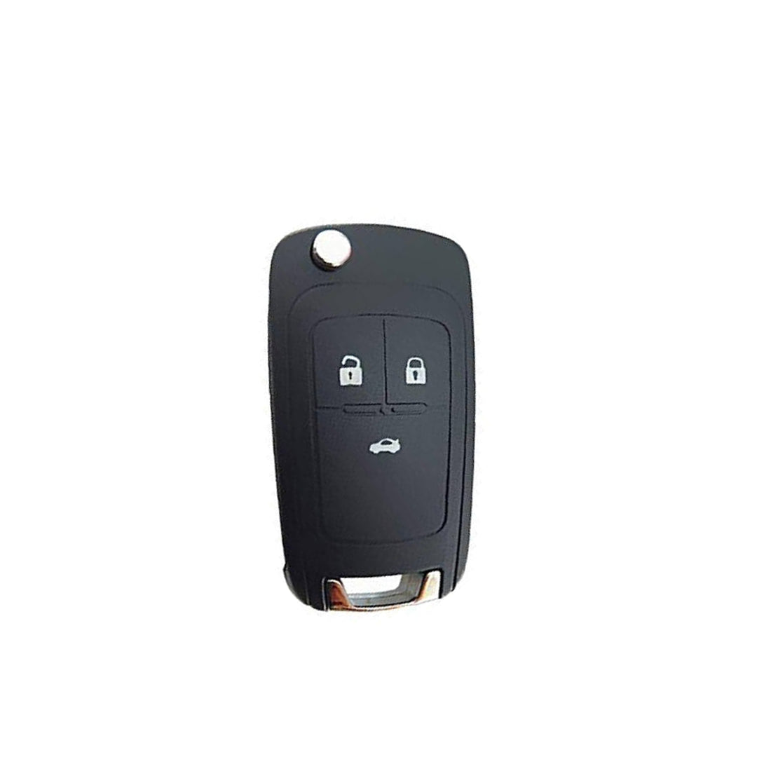 Acto Metal Sapphire Key Cover and Key chain Compatible with Chevrolet Cruze Pack of 1 Set (Glow in the Night)