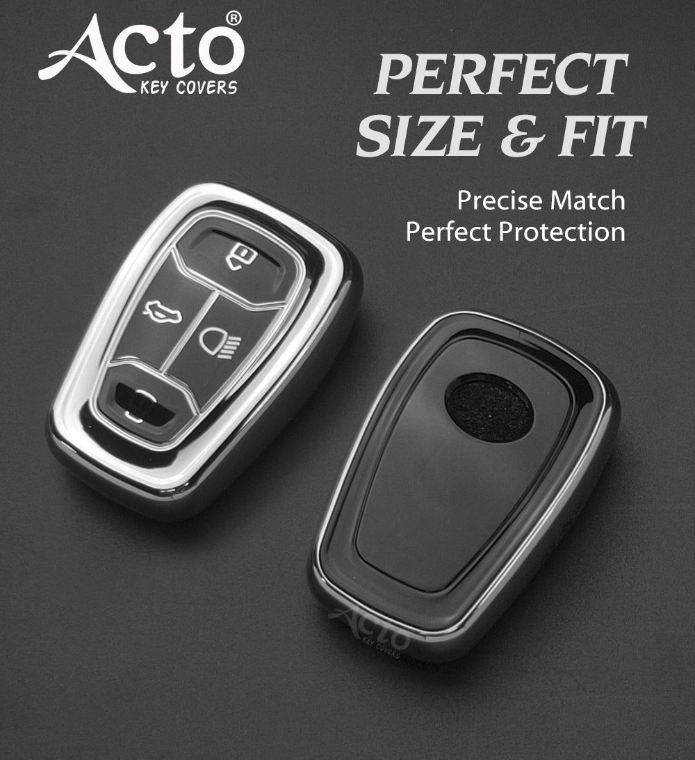 Acto Car Key Cover Chromium Series Compatible with Altroz