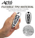 Acto Car Key Cover Chromium Series Compatible with Baleno 2 Button