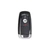 Acto Metal Sapphire Key Cover and Key chain Compatible with Ford Fiesta Pack of 1 Set (Glow in the Night)