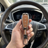 Acto Metal Sapphire Key Cover & Key Chain Compatible with Ford EcoSport Smart Key & Xhorse Duplicate Key | Premium Zinc Alloy Case | Glow-in-the-Dark Buttons | 360° Full Protection | Pack of 1