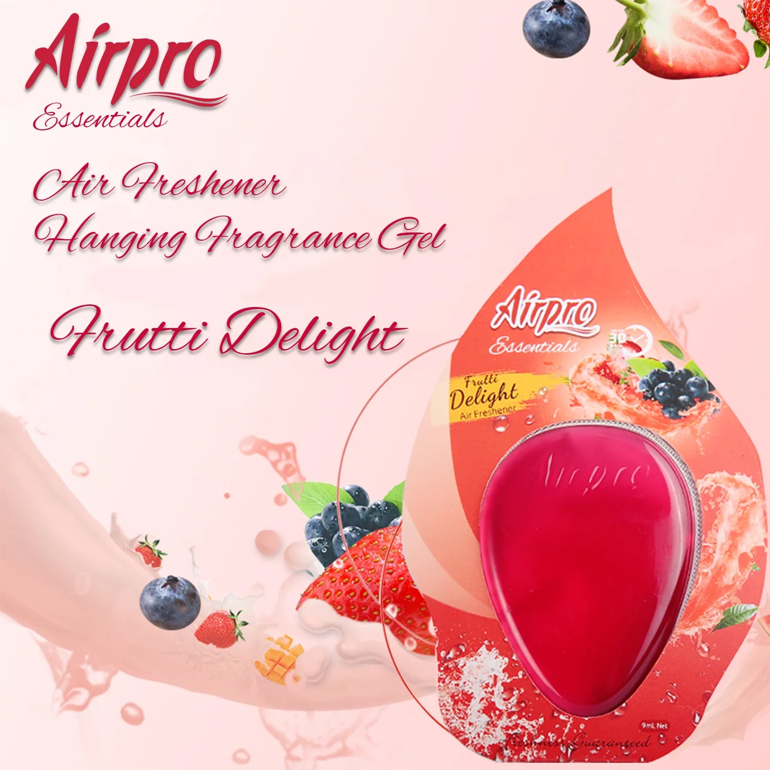 AIRPRO On Sale Assorted Pack of 6 Essential Hanging Gel  Perfume