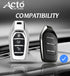 Acto Car Key Cover Chromium Series Compatible with Xuv 500