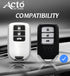 Acto Car Key Cover Chromium Series Compatible with Honda Accord, Civic, WR-V, BR-V, CR-V, City, Jazz 3 Button Smart Key | Premium Chrome Finish Hard Case | 360° Protection | Scratch Resistant | Keychain Included (Pack of 1)