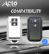 Acto Car Key Cover Chromium Series Compatible with XL-6