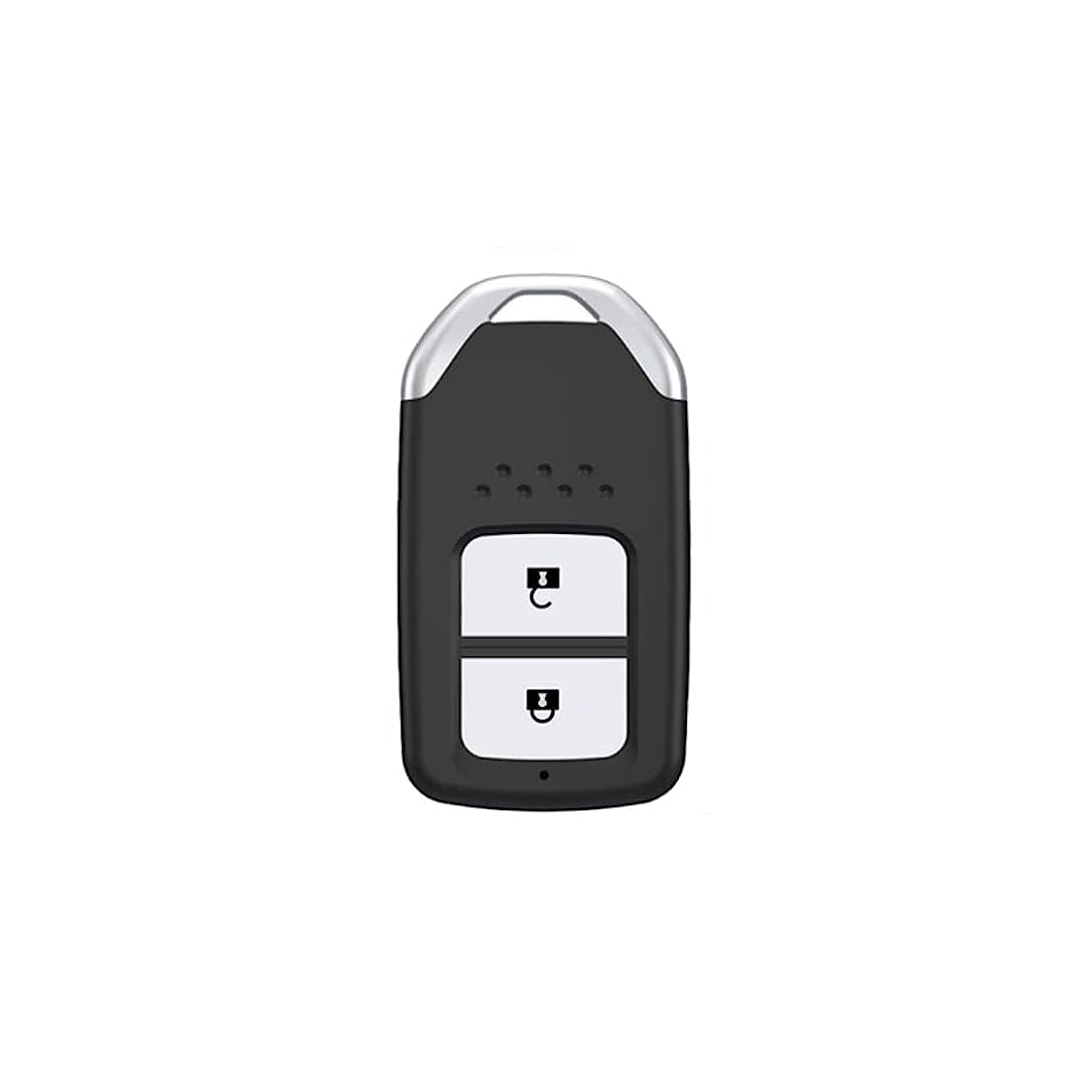 ACTO Metal Leather Car key cover with key chain Compatible With Honda