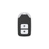 ACTO Metal Leather Car key cover with key chain Compatible With Honda