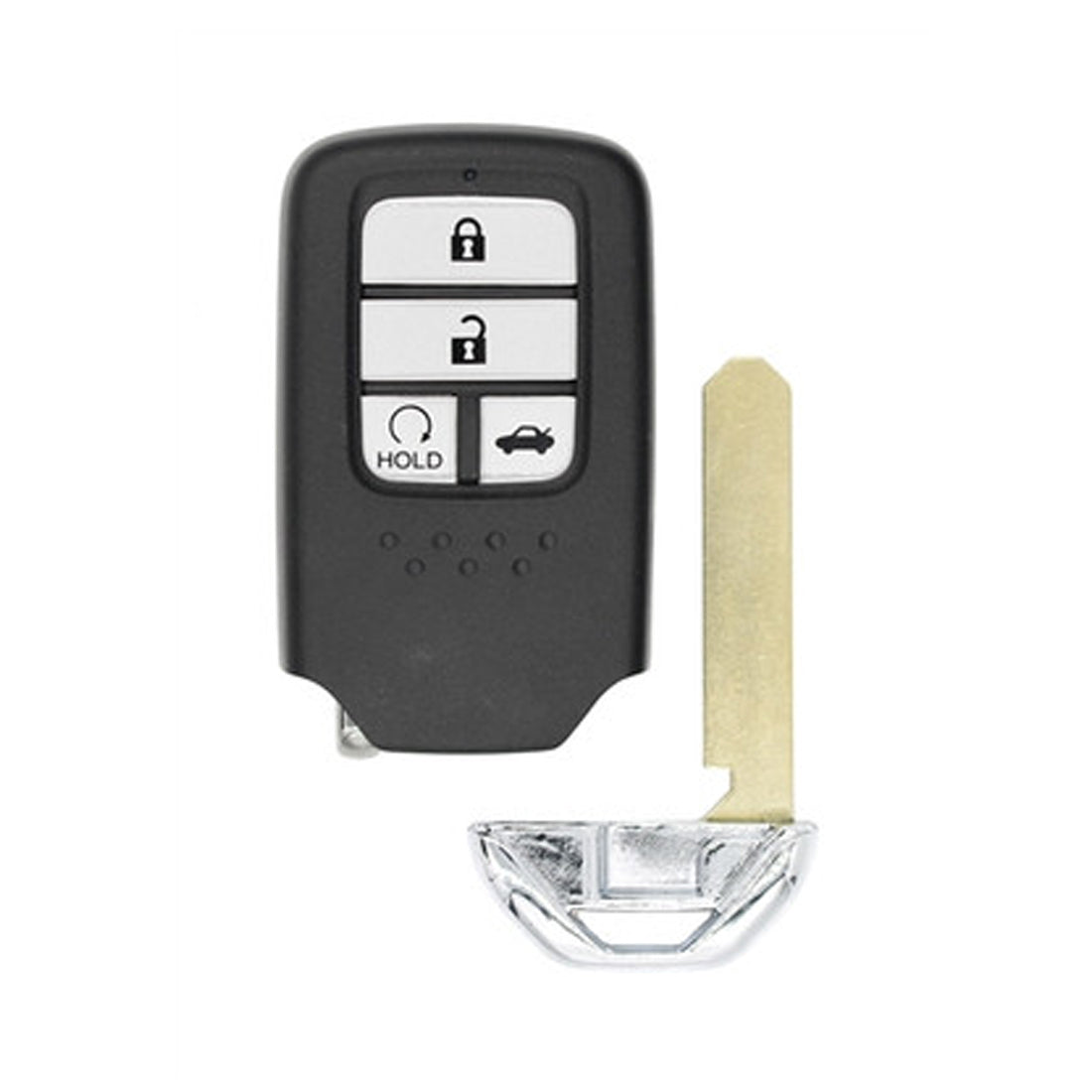 Acto Metal Sapphire Key Cover and Key chain Compatible with Honda Accord, Civic, WR-V, BR-V, CR-V, City, Jazz Pack of 1 Set (Glow in the Night)