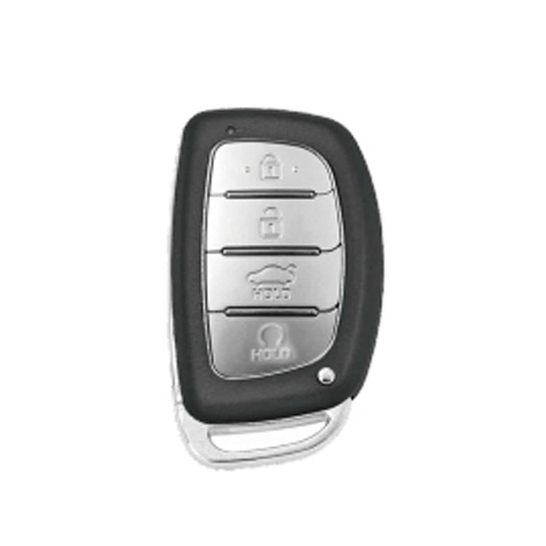 Acto Metal Sapphire Key Cover and Key chain Compatible with Hyundai Creta 2025 I Creta 2024 I Alacazar I Venue I Tucson Pack of 1 Set (Glow in the Night)