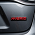 Carsonify 3D Metal Hybrid Car Badge Emblem Sticker | Aluminum Alloy Hybrid Logo Decal | Self-Adhesive Car & Bike Exterior Decoration | Premium Metallic Auto Styling