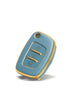 Acto Car Key Cover TPU Leather Grain With Key Chain For Hyundai i-20 Elite