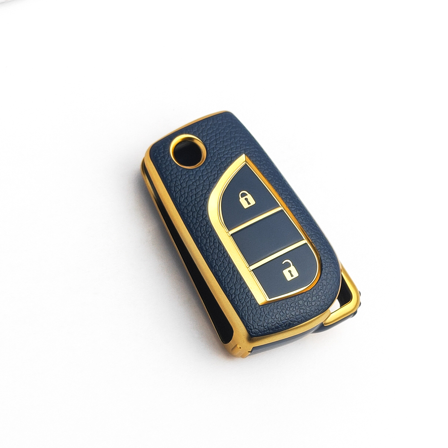 Acto Car Key Cover TPU Leather Grain For Toyota Corolla