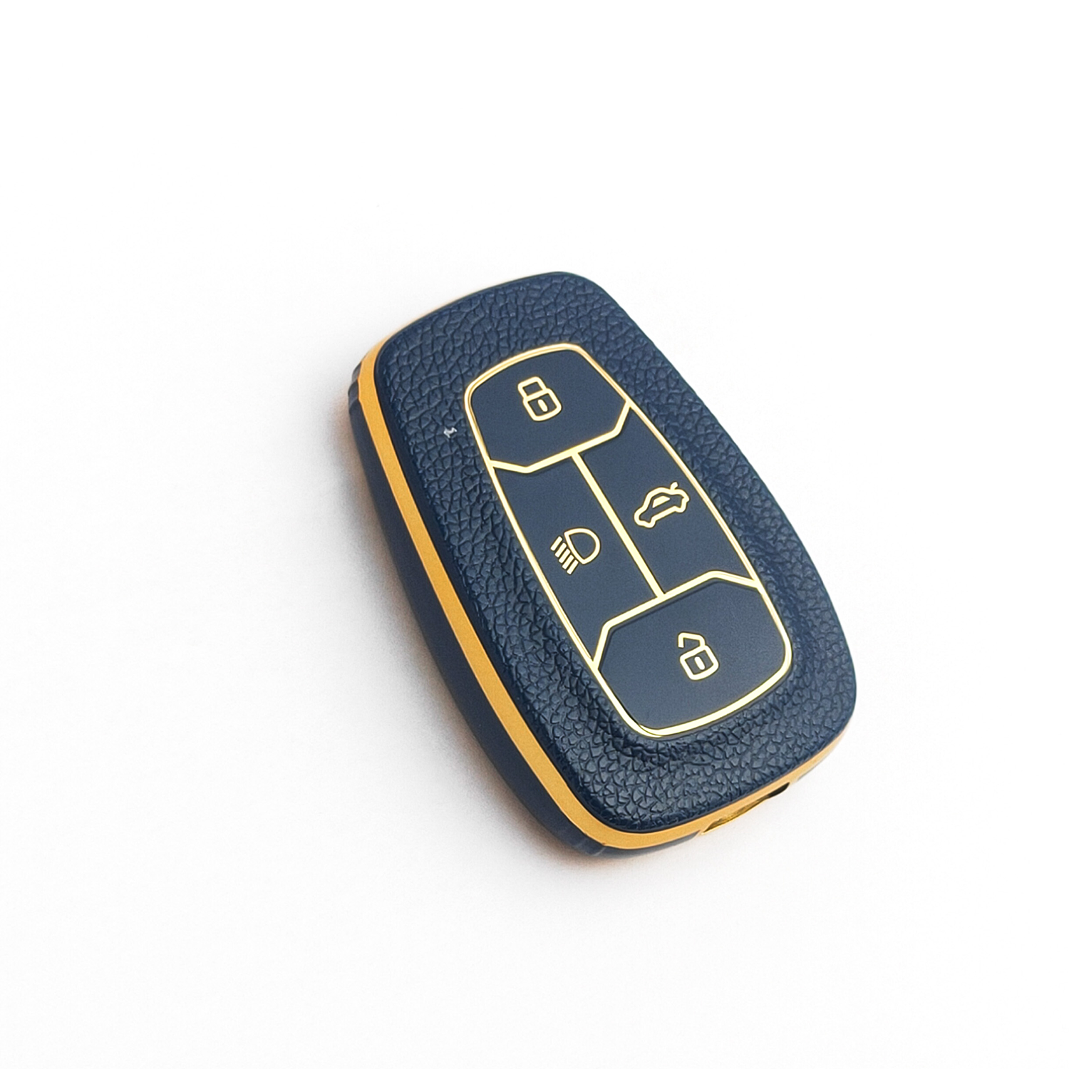 Acto Car Key Cover TPU Leather Grain For TATA Altroz