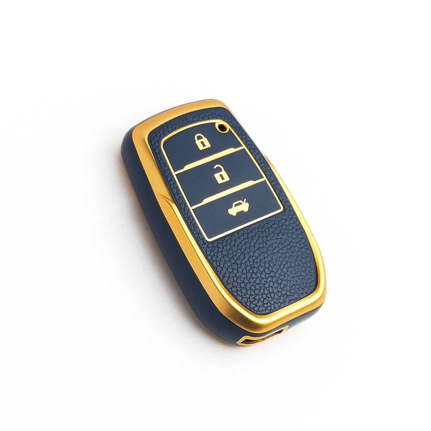 Acto Car Key Cover TPU Leather Grain For Toyota Fortuner