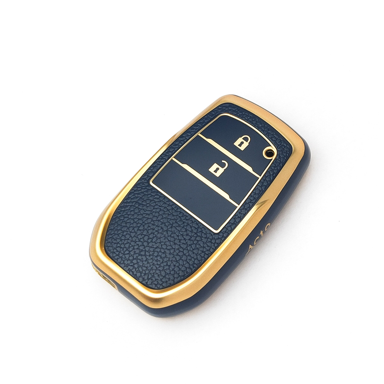 Acto Car Key Cover TPU Leather Grain For Toyota Fortuner