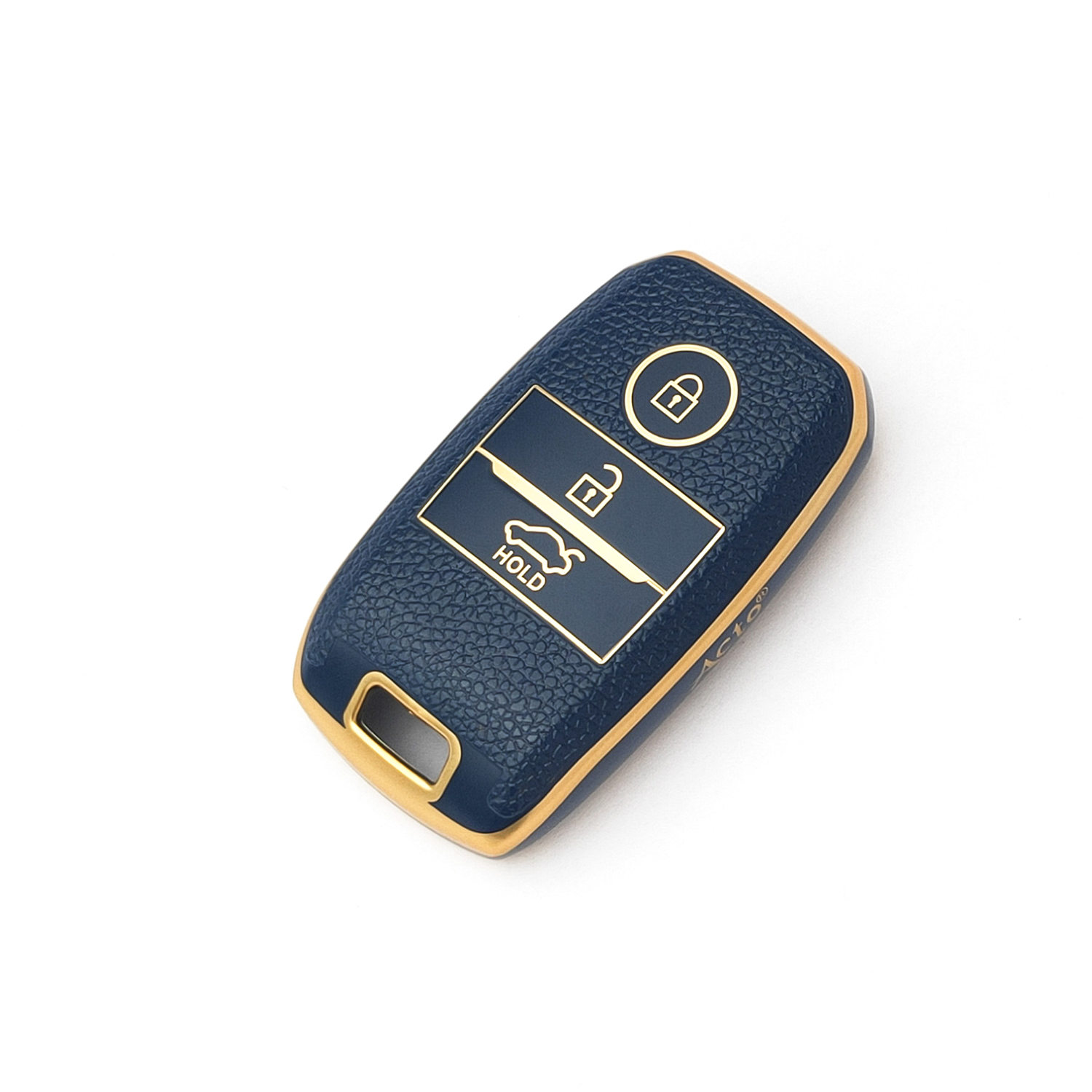 Acto Car Key Cover TPU Leather Grain For Kia Sonet