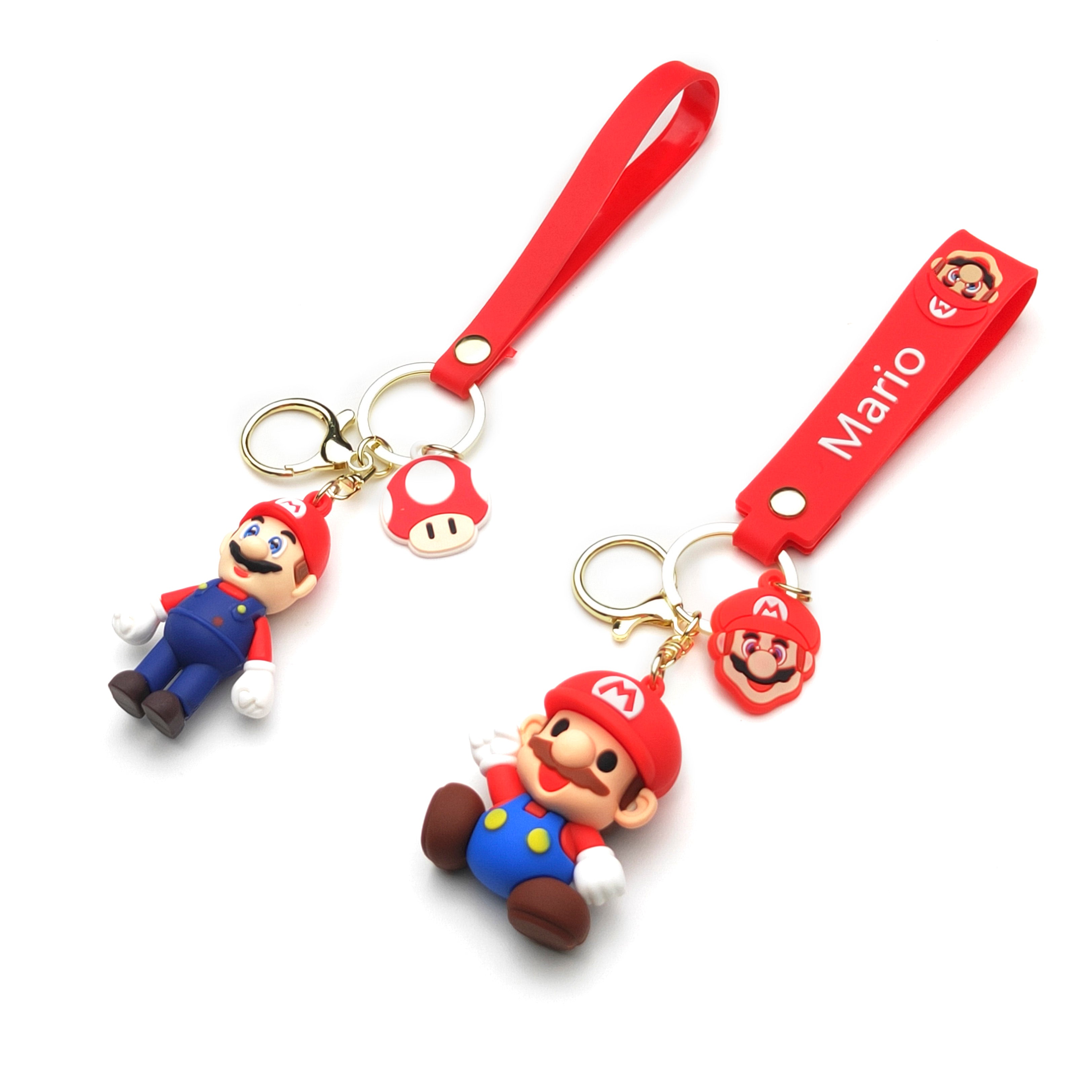 3D PVC Cartoon Keychain