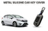 Acto Car Key Cover Metal Silicone Compatible with Honda Jazz