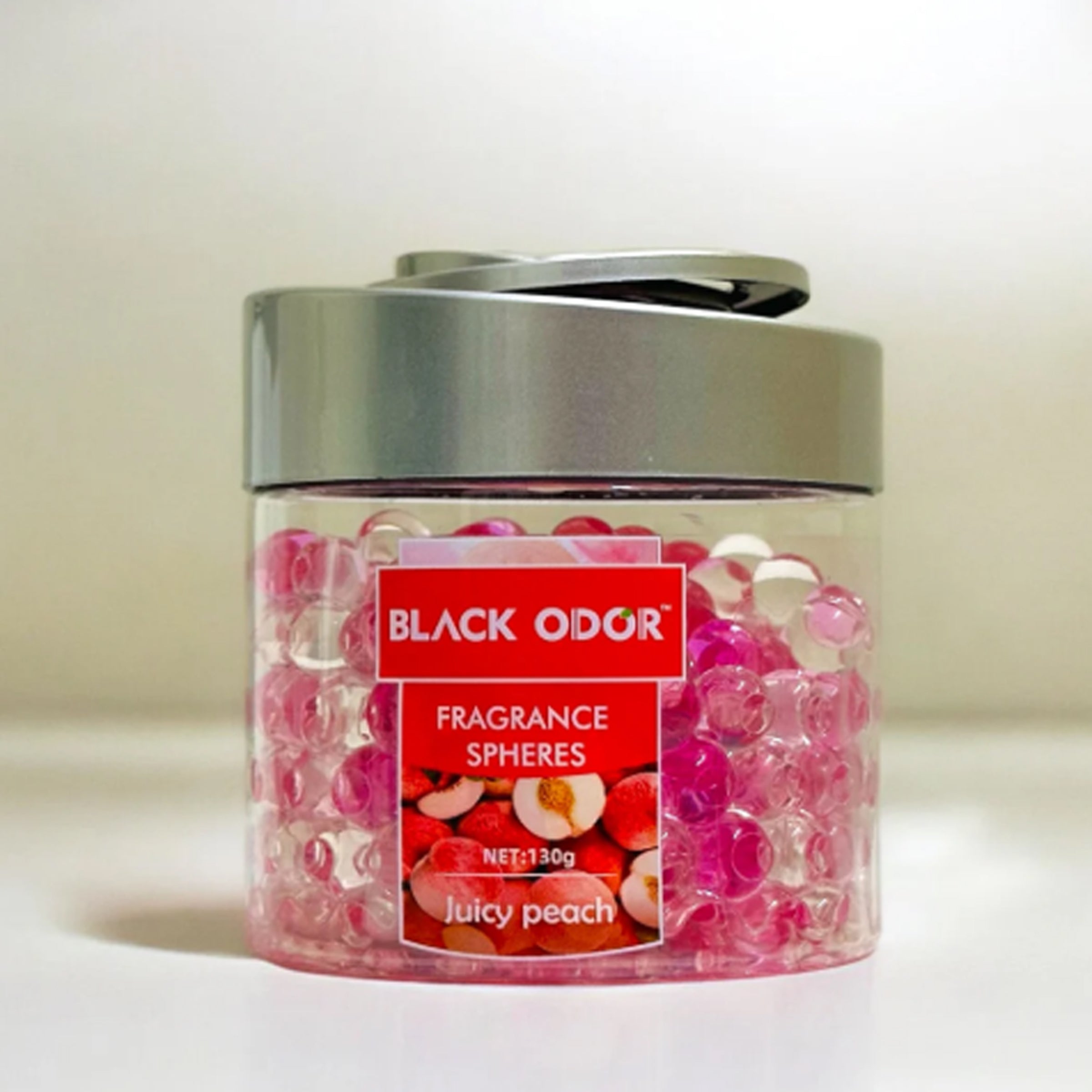 Black Odor Fashion Car Fragrance Boba Balls Soft Gel Perfume For Car/Home/Office (130Gm)